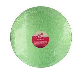 Funcakes Ø35,5 cm FunCakes Cake Drum Rond Licht Groen
