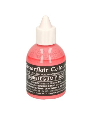 sugarflair Sugarflair Airbrush Colouring -Bubblegum Pink- 60ml