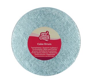 Funcakes Ø20 cm FunCakes Cake Drum Rond Baby Blue