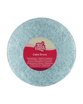 Funcakes Ø20 cm FunCakes Cake Drum Rond Baby Blue