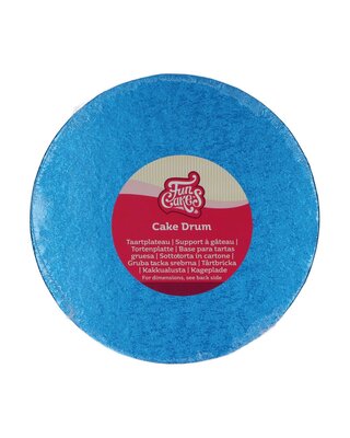 Funcakes Ø20 cm FunCakes Cake Drum Rond Blue