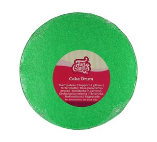 Funcakes Ø20 cm FunCakes Cake Drum Rond Groen