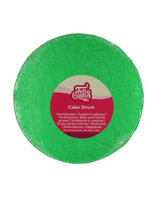 Funcakes Ø20  cm FunCakes Cake Drum Rond Groen