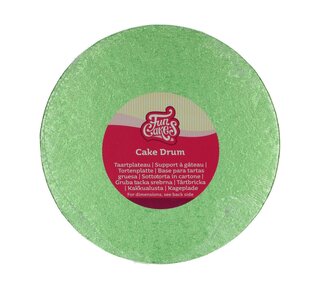 Funcakes Ø20 cm FunCakes Cake Drum Rond Licht Groen