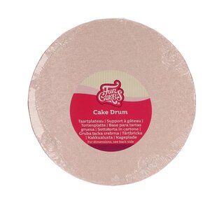 Funcakes Ø20 cm FunCakes Cake Drum Rond Rosé Goud
