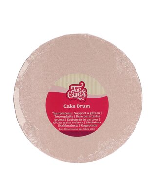Funcakes Ø20 cm FunCakes Cake Drum Rond Rosé Goud