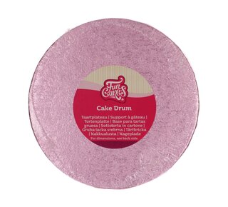 Funcakes Ø20 cm FunCakes Cake Drum Rond Roze