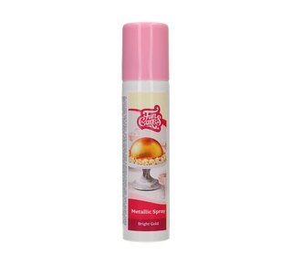Funcakes FunCakes Metallic Spray Bright Gold 100 ml