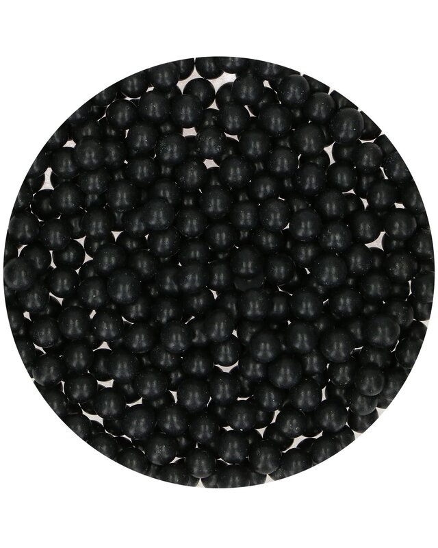 Funcakes FunCakes Suikerparels Large Zwart 80 g