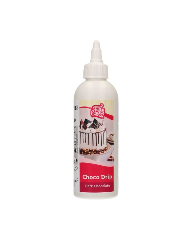 Funcakes FunCakes Choco Drip dark Chocolate 180g