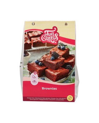 Funcakes FunCakes Mix voor Brownies, Glutenvrij 500g