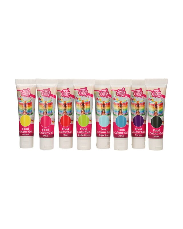 Funcakes FunCakes Eetbare Kleurstof Gel Set/8