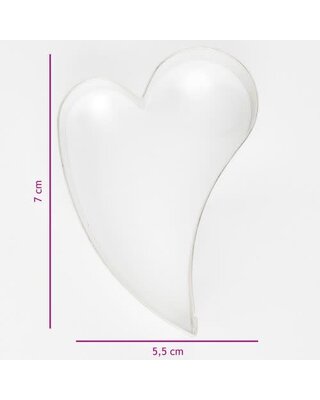 Koekjes Uitsteker Sierlijk Hart 7 cm