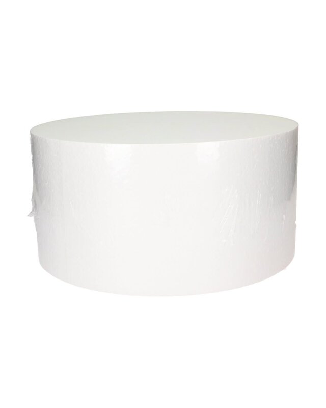 Funcakes Ø30 cm FunCakes Taart Dummy Rond 15 cm hoog