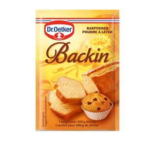 Dr. Oetker Dr. Oetker Backin bakpoeder 5x16 g