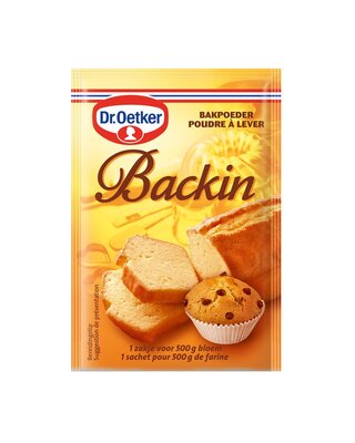 Dr. Oetker Dr. Oetker Backin bakpoeder 5x16 g