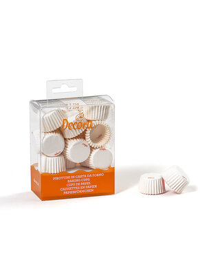 decora Decora witte bonbon cups 200 stuks