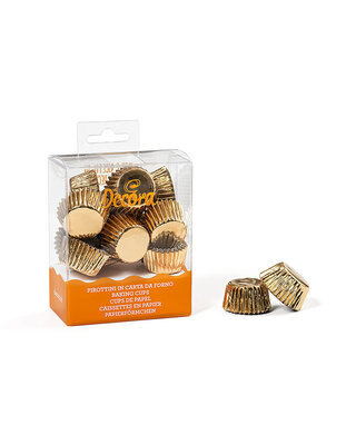 decora Decora gouden bonbon cups 180 stuks