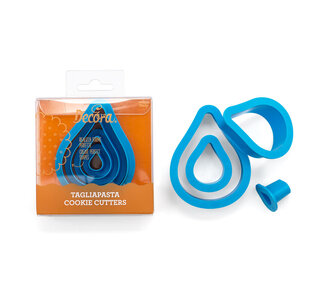 Decora druppel uitstekers set 4