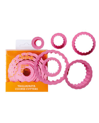 decora Decora Ronde gekartelde uitsteker set 6 stuks