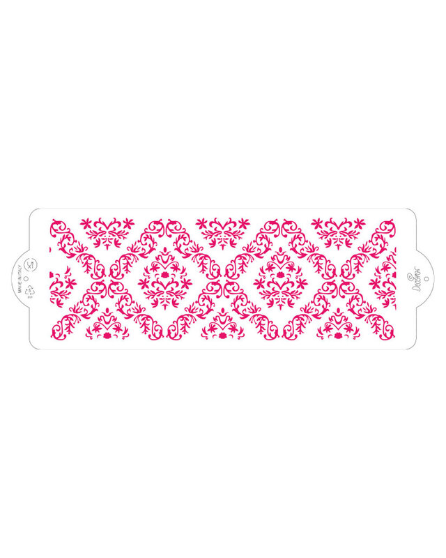 decora Decora stencil damask