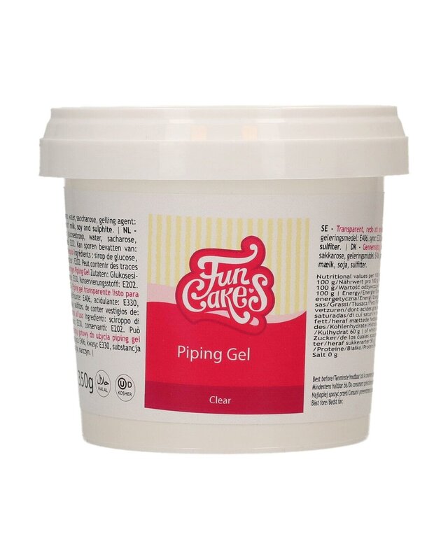 Funcakes FunCakes Clear Piping Gel 350g