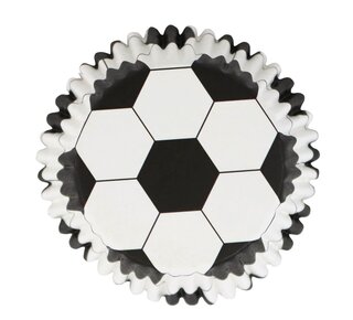 PME PME Foil Lined Baking Cups Football pk/30