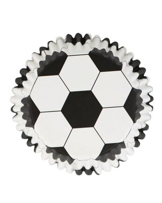 PME PME Foil Lined Baking Cups Football pk/30