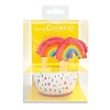 ScrapCooking Baking Cups & Toppers Regenboog Set/24