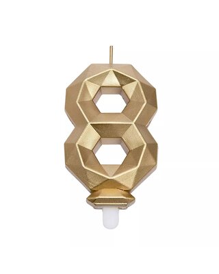 Cijferkaars Geo Goud #8