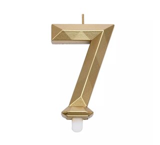 Cijferkaars Geo Goud #7