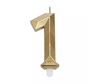 Cijferkaars Geo Goud #1