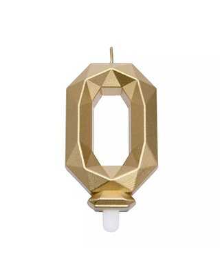 Cijferkaars Geo Goud #0