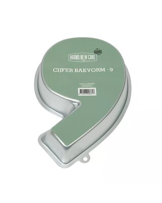 Brand New Cake Cijfer Bakvorm #9 van Brandnewcake