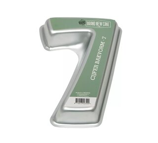 Brand New Cake Cijfer Bakvorm #7 van Brandnewcake