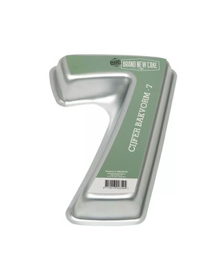 Brand New Cake Cijfer Bakvorm #7 van Brandnewcake