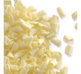PME PME Belgische Chocolade krullen Wit 85g