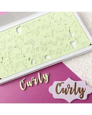 sweet stamp Sweet Stamp Curly Letters Set