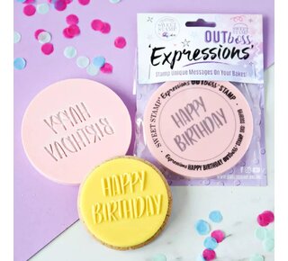 Sweet Stamp Outboss Fun Happy Birthday