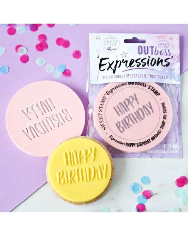 Sweet Stamp Outboss Fun Happy Birthday