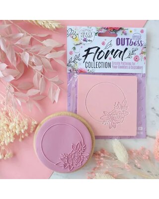 sweet stamp Sweet Stamp Outboss Circle Floral Frame