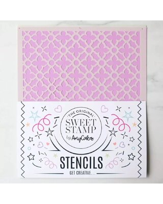 sweet stamp Sweet Stamp Stencil Jasmine Trellis 21,5x25cm