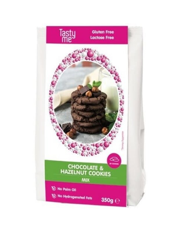 tastyme Chocolate & hazelnut cookies mix glutenvrij 350g