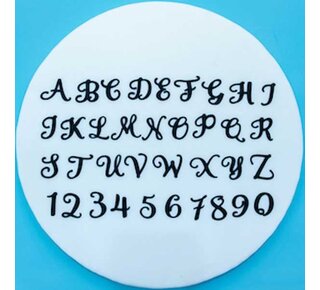 FMM FMM Swirly Alphabet & Number Font