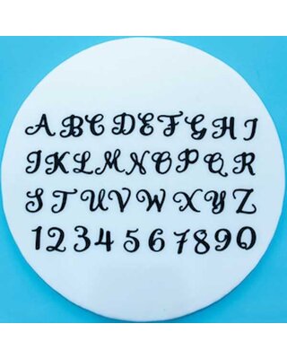 FMM FMM Swirly Alphabet & Number Font
