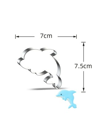 Happy Sprinkles HS Koekjesvorm dolfijn