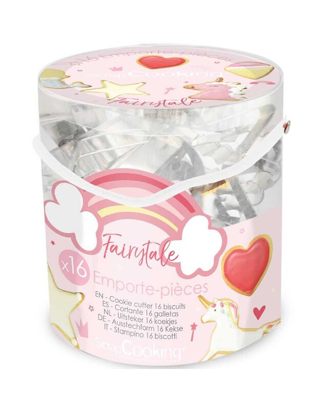 scrapcooking ScrapCooking Cookie Cutter Fairytale Set/16