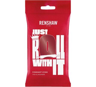 renshaw Renshaw Rolfondant Pro 250g - ruby red