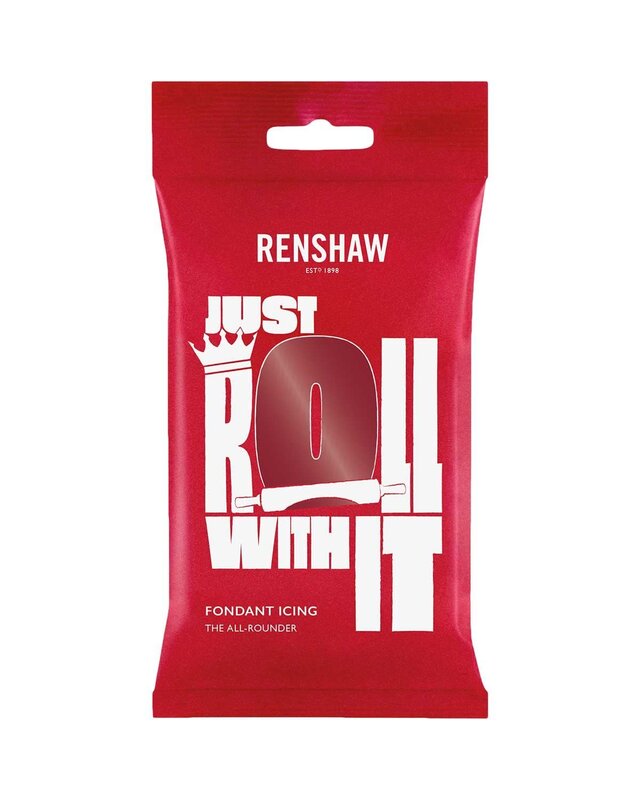 renshaw Renshaw Rolfondant Pro 250g - ruby red