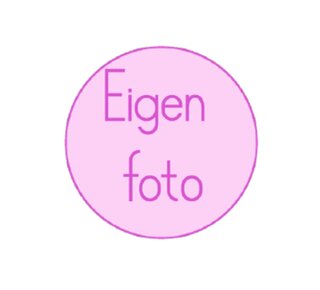 eetbare print rond 20cm